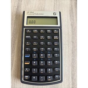 Hewlett Packard HP 10bII Financial Calculator CFP Exam